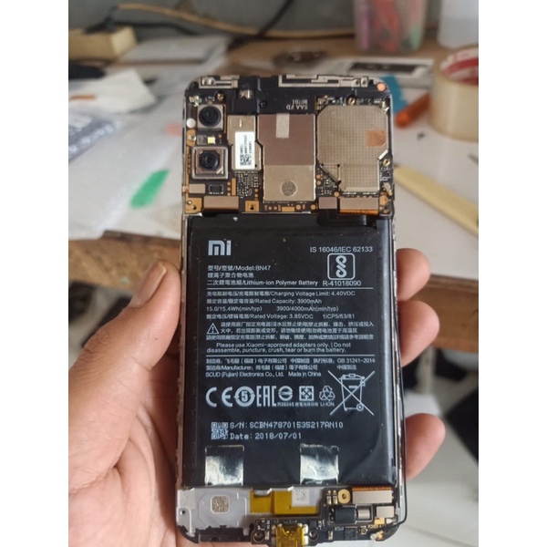 Redmi 6 pro minus lcd
