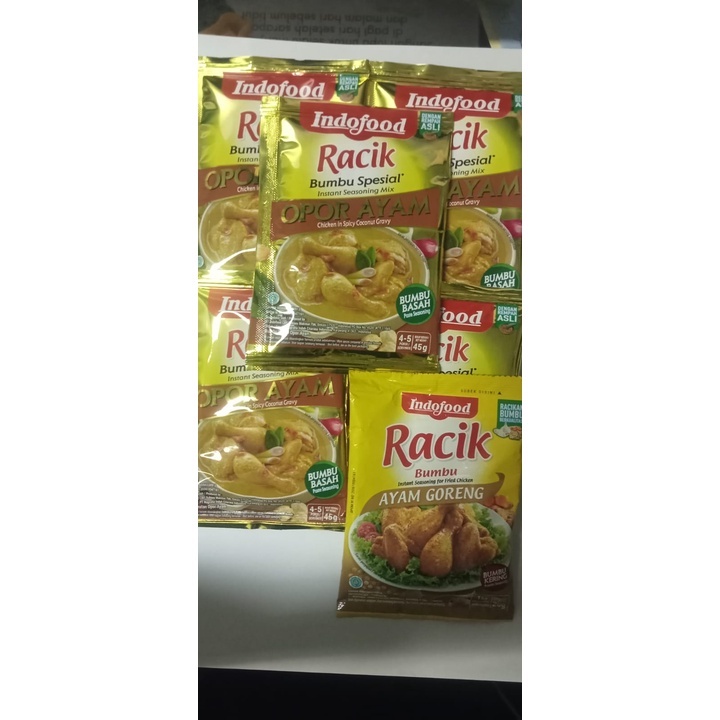 

PROMO BELI 5 GRATIS 1PCS INDOFOOD BUMBU OPOR AYAM 45GR