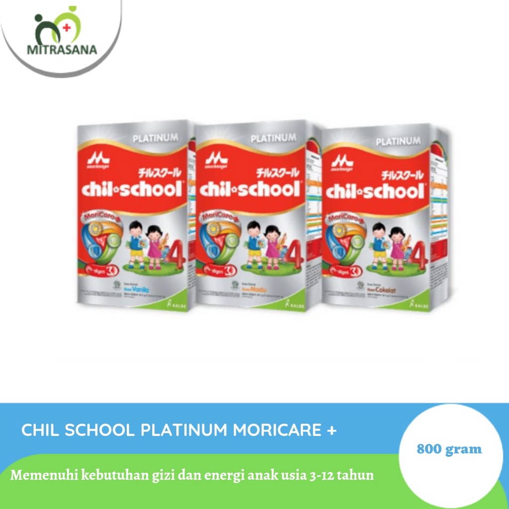 

Chil School Platinum Moricare+ madu 800gr