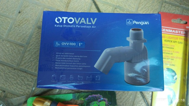 Otovalve/otomatis Tangki Air Merk Penguin 1 Vertical