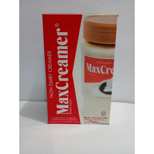 

Max creamer 500gram