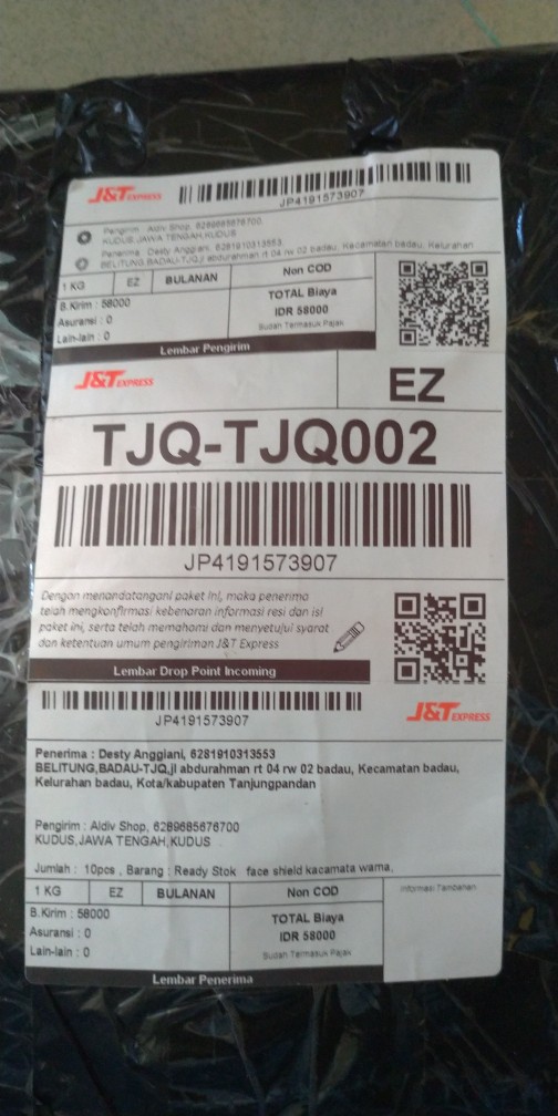 Ready Stok!!!face Shield Kacamata Warna