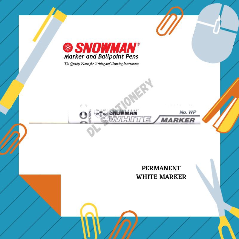 

SPIDOL SNOWMAN WHITE MARKER