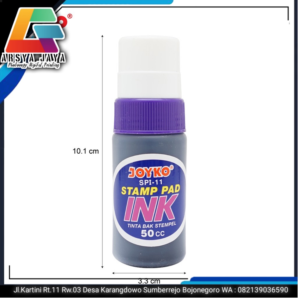 

Joyko Stamp Pad Ink Refill Tinta Stempel
