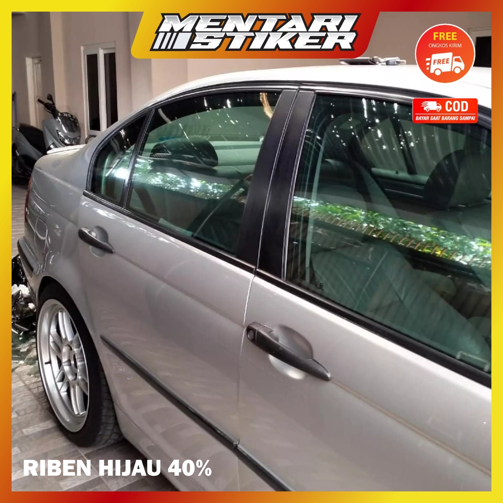 KACA FILM MOBIL HIJAU 60% KACA FILM MOBIL HIJAU BOTOL KACA FILM HIJAU SUNPROTECT