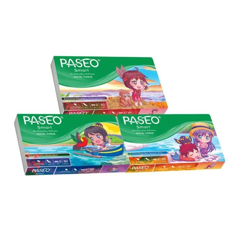 Paseo Smart fac Travel 50s - Tisu Wajah