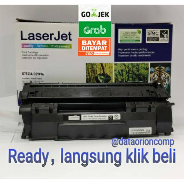 Toner cartridge compatible kompatibel hp laserjet 49A / 53A Q7553A grade A