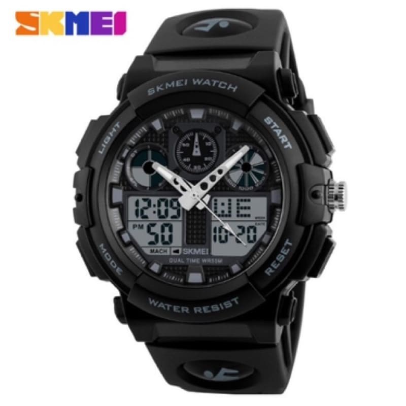 SKMEI 1270 Jam Tangan Pria Fashion Casual Sports Digital LED Quartz Men Women Digital Watch W165