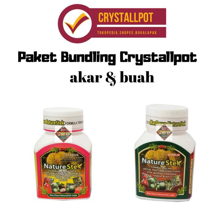 

paket bundling 1 botol nature stek akar dan 1 botol nature stek buah