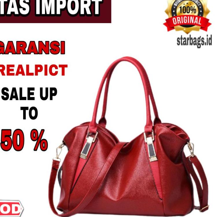Terkini GT1646 TAS TANGAN MEWAH IMPORT HANDBAG KULIT WANITA TAS PESTA BESAR TAS BAHU  IMPORT FASHION