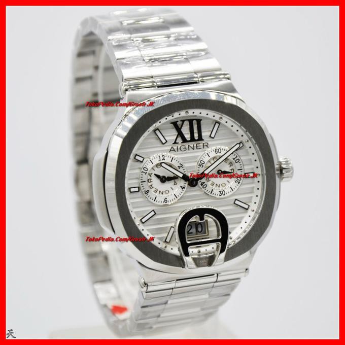 NOTED TERLARIS READY STOCK JAM TANGAN AIGNER PRIA | JAM AIGNER COWOK ORIGINAL 