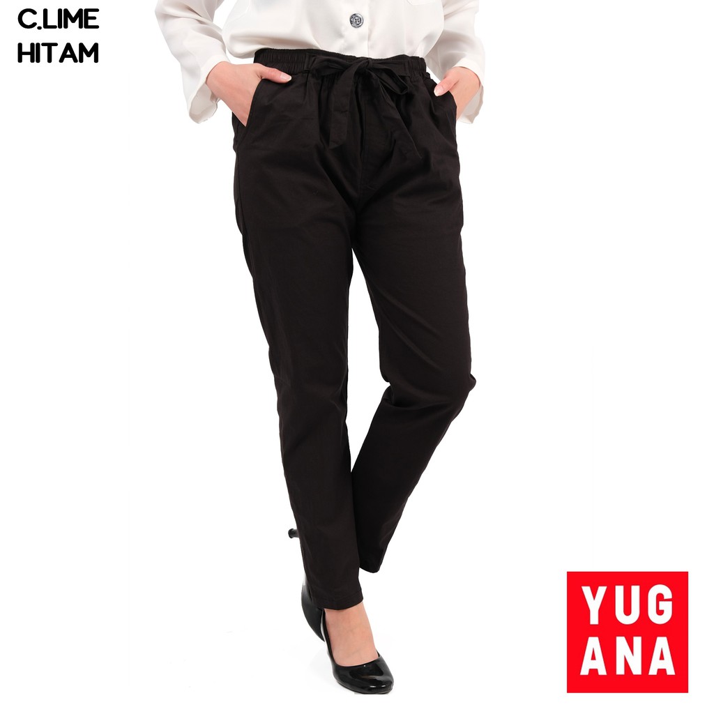 Monellina C.LIME Celana Panjang Murah Wanita Kekinian ...