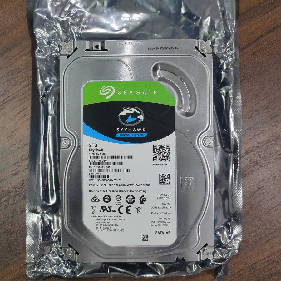 Hardisk HDD PC Seagate 2TB Internal Sata 3.5" Pc Hardisk Seagate 2Tb internal PC