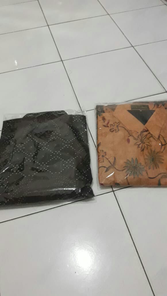 Kemeja Batik Pria | Dwi Rekta Cabut Sogan By Batik Florist