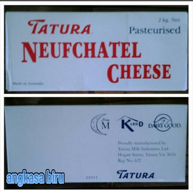 

Cream cheese Neufchatel 2 kg