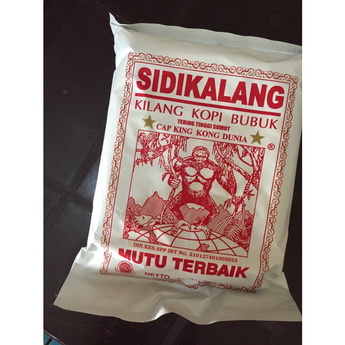 

Kopi Medan Sidikalang Cap King Kong Dunia Arabica Bubuk 500 gr