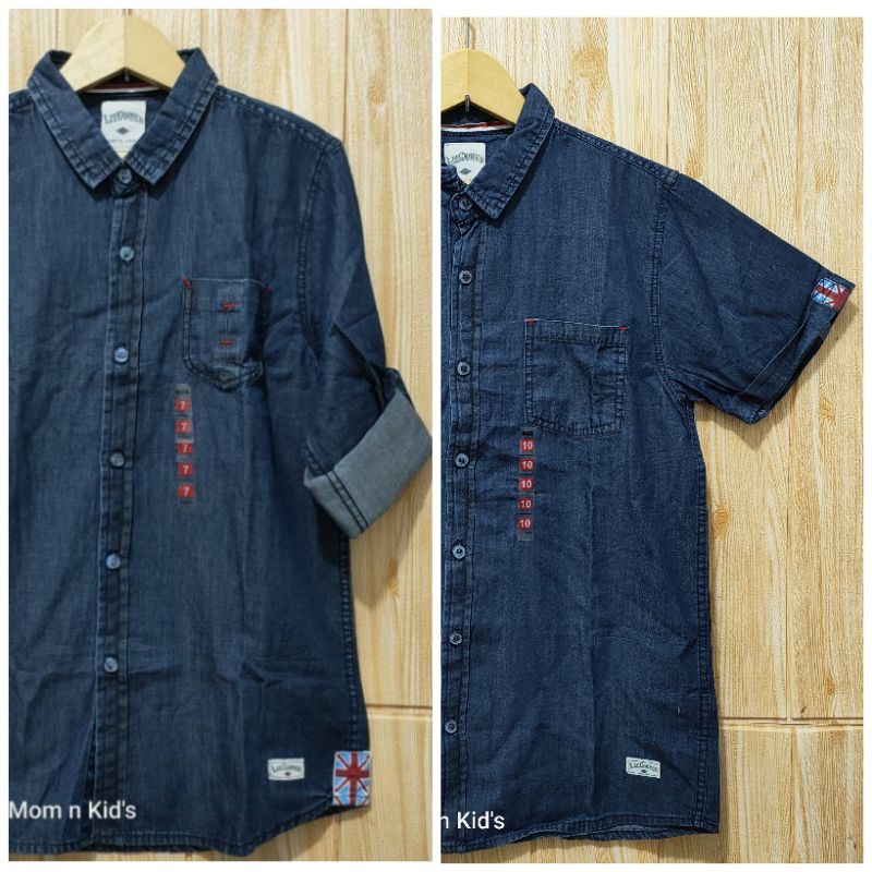 Kemeja Denim Anak Laki-laki Lee Cooper