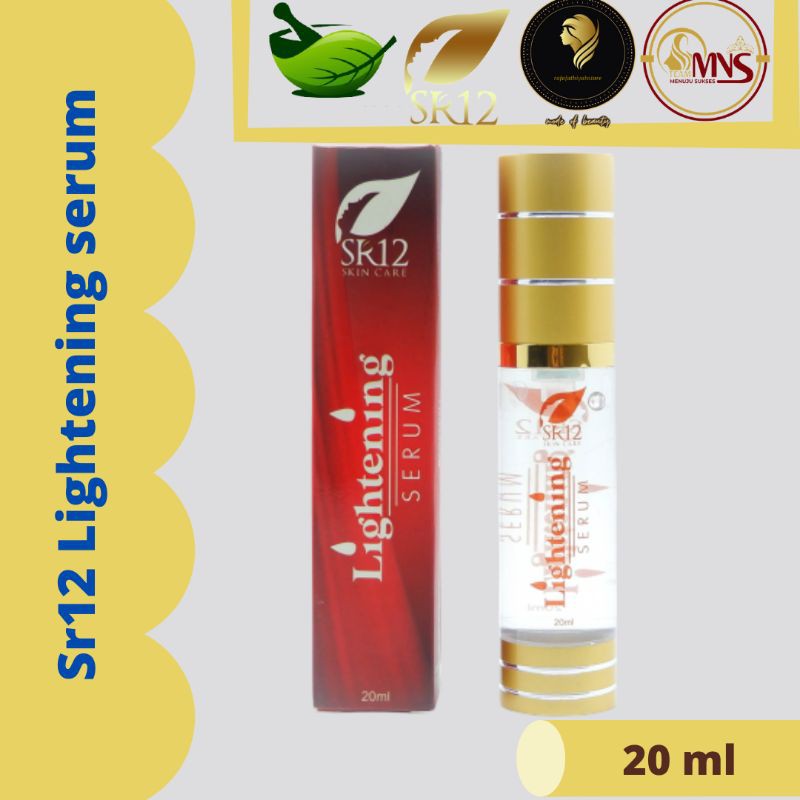 

SERUM PENCERAH WAJAH HERBAL LIGHTENING SERUM ORIGINAL SR12 HERBAL BPOM UNTUK MENCERAHKAN KULIT WAJAH