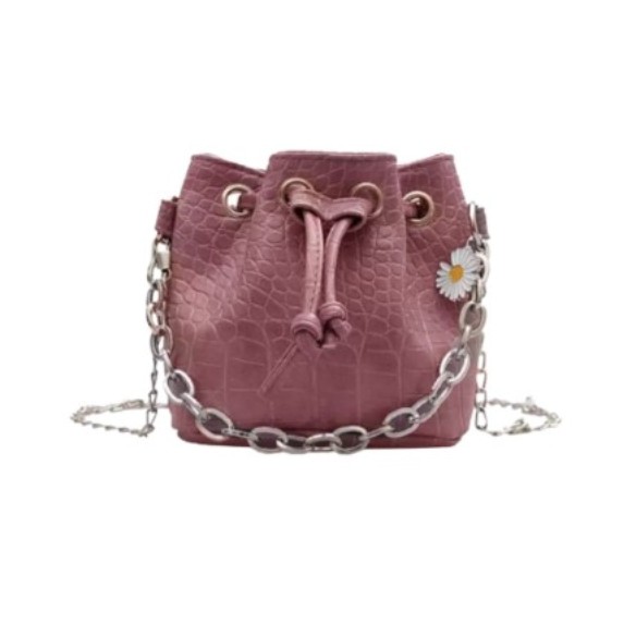 Tas Selempang Mini Wanita Model Serut Import Korea