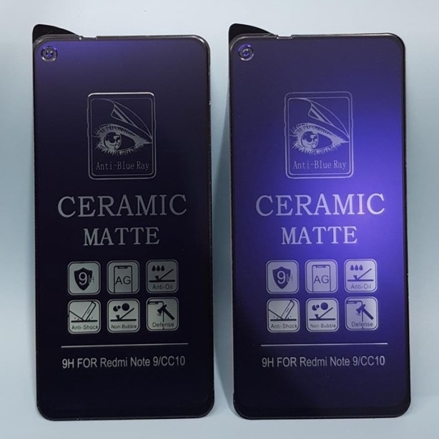 SCREEN PROTECTOR CERAMIC MATTE ANTI BLUE SAMSUNG GALAXY A10 M10 - FA