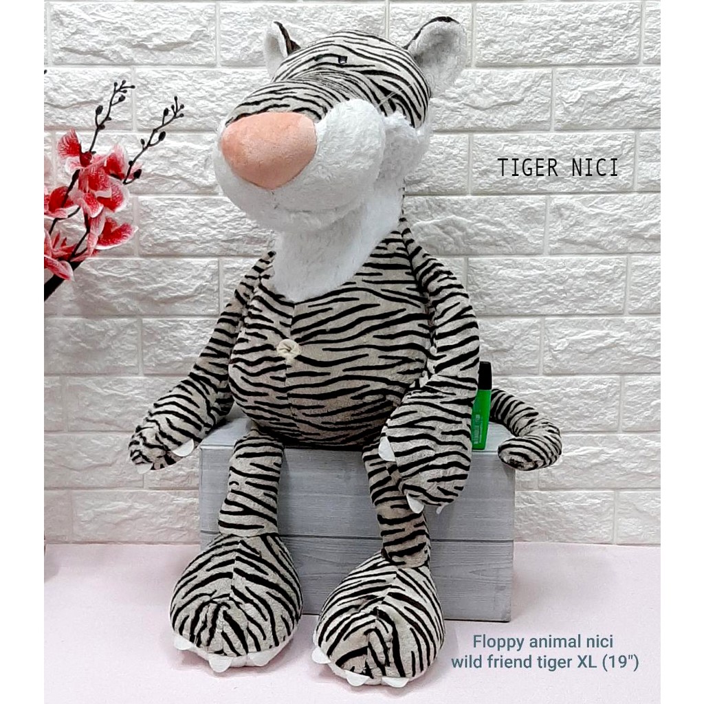 boneka nici nicci singa import animal hewan singa jumbo besar giant boneka singa macan tiger