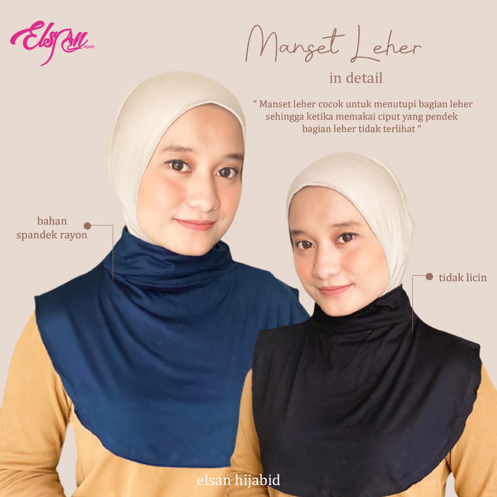 manset leher bahan spandek rayon