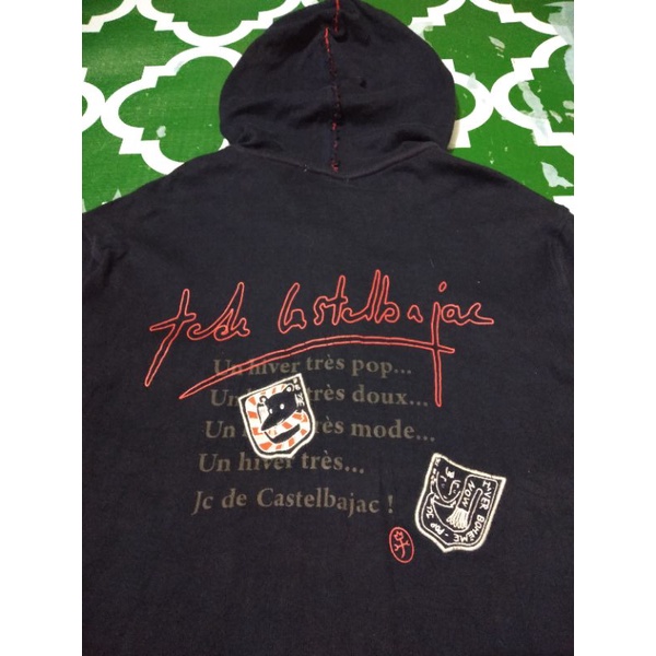 castelbajac +2 nature zip hoodie
