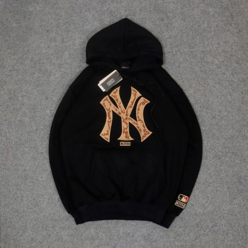 MLB NEW ERA Jaket Sweater Hoodie Pria & Wanita - Sweater Hoodie  New Era