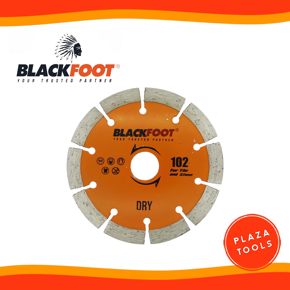 Mata Potong Keramik 4" BLACKFOOT Kering Diamond Wheel Dry Blackfoot