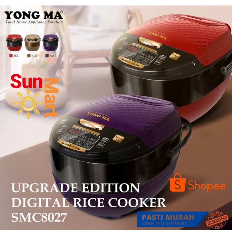 Digital Rice Cooker SMC 8027 / Magic Com Yongma 8027