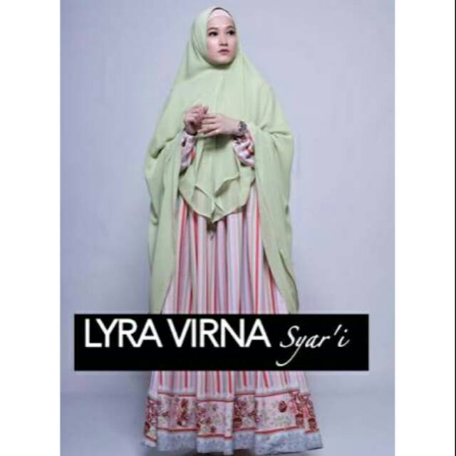 Lyra virna syari gamis syari gamis busui
