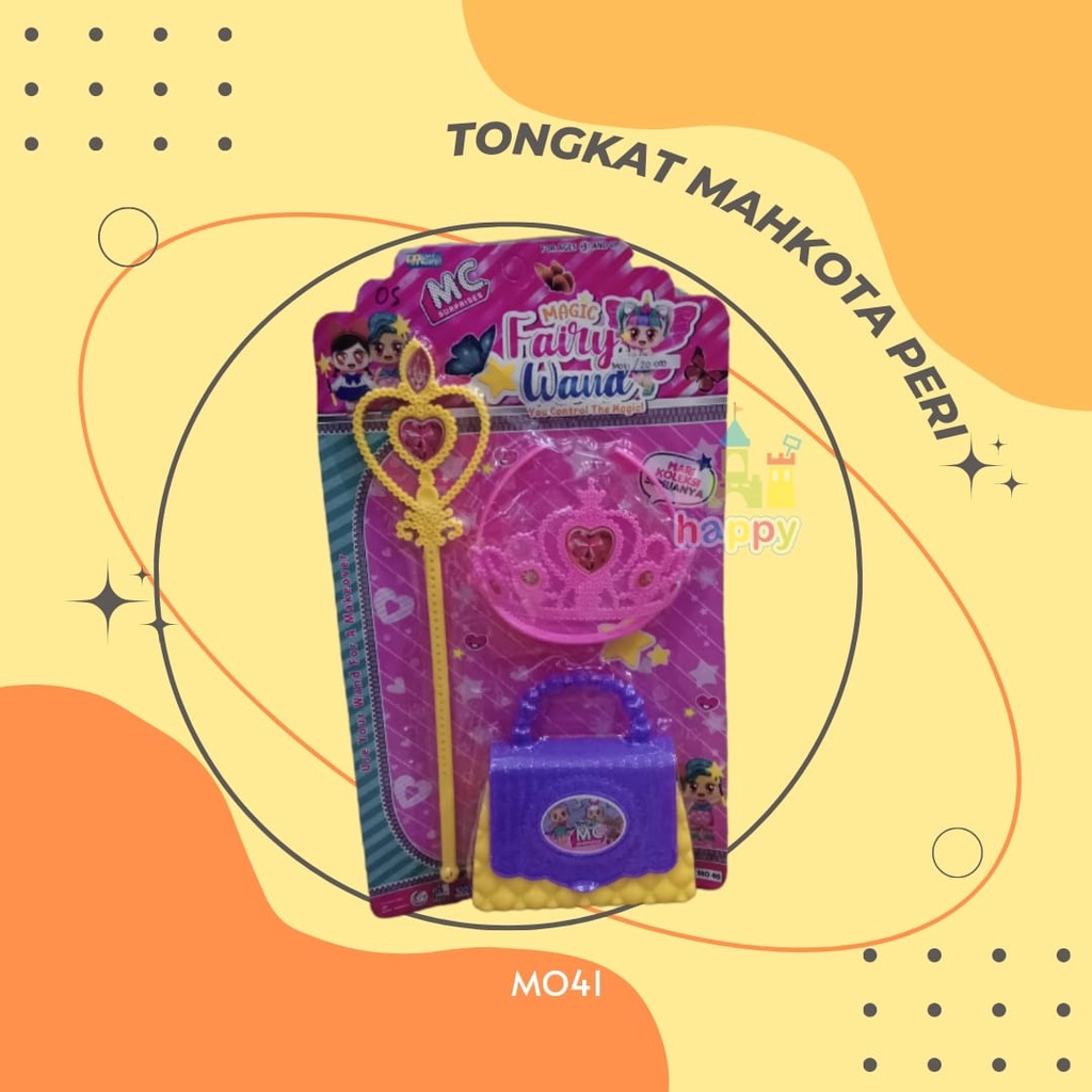 MAINAN TONGKAT MAHKOTA PERI