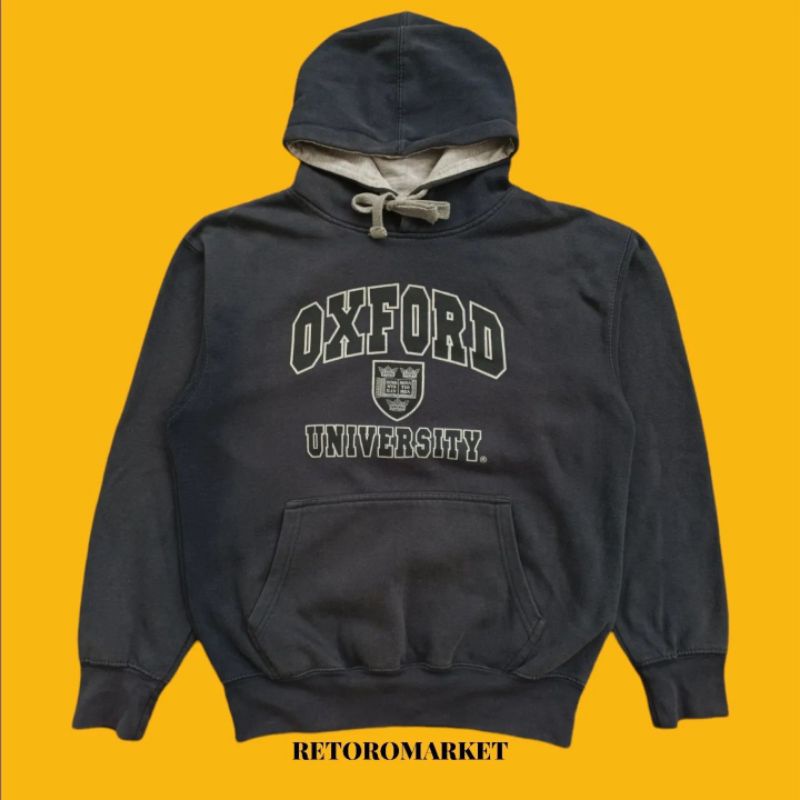 HOODIE OXFORD UNIVERSITY OFFICIAL MERCH BLACK