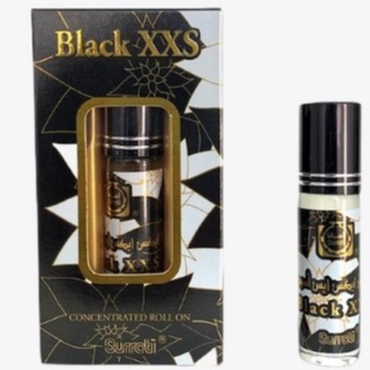 SURRATI BLACK XXS ROLL ON 6ML | Parfum Surrati | Bibit Minyak | Parfum Non Alkhol |Surrati Perfumes| Original Product | Surrati Factory Holly Makkah KSA