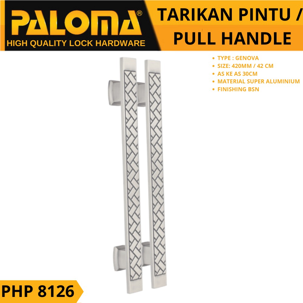 Pull Handle Paloma Genova 420 mm BsN PHP 8126