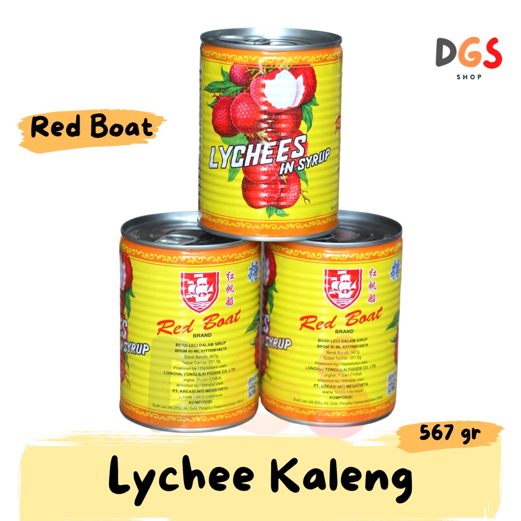 

Red Boat Lychee Kaleng 567gr
