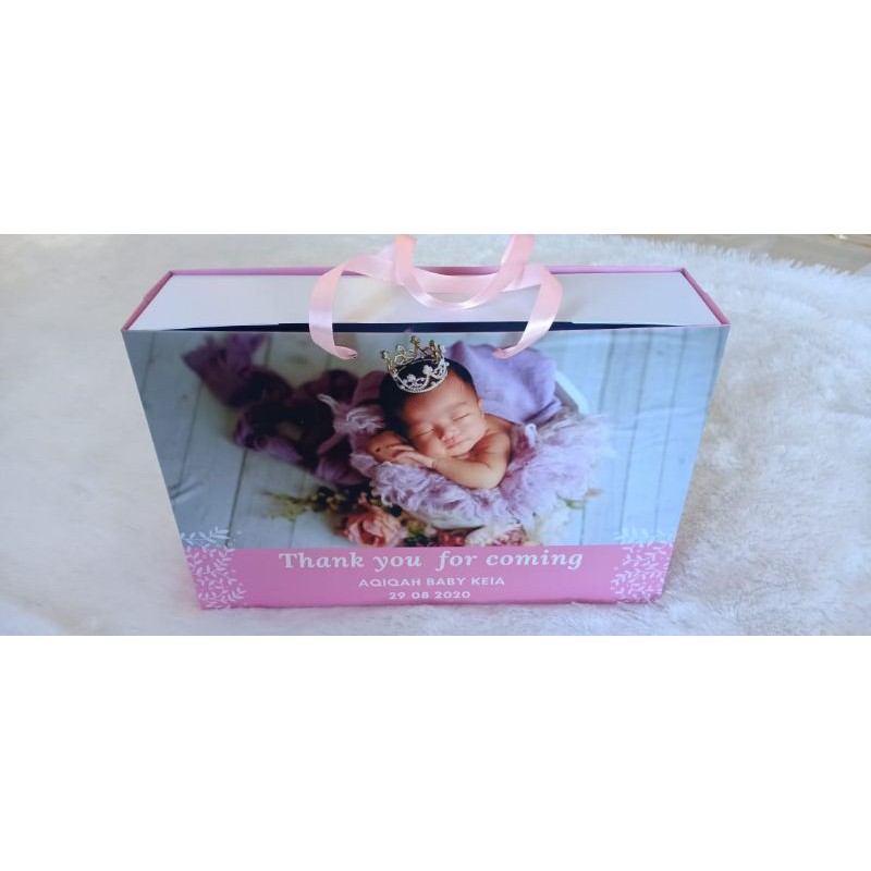 

Sliding box bridesmaid 24x17x7cm / sliding bag / box laci