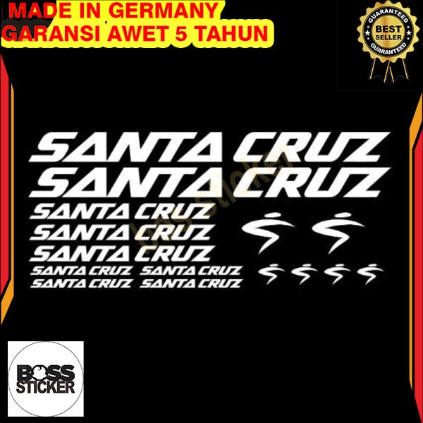 

Terlaris Stiker Pack Sepeda Santa Cruz Cutting Sticker Elegan