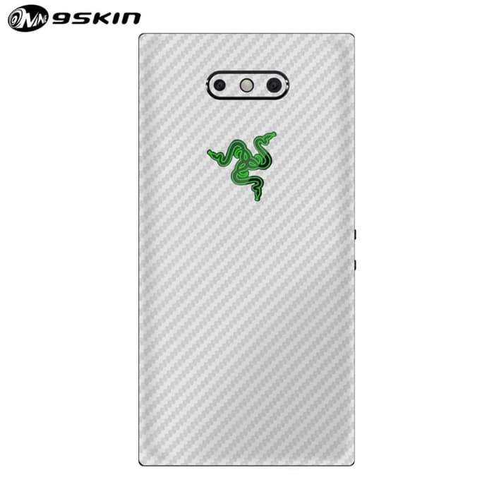 Skin Handphone / Garskin Razer Phone 2 - 3M White Carbon