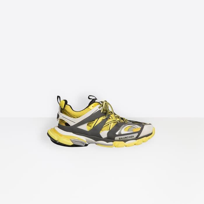 Flex12 Sepatu Balenciaga Track Yellow Black White Kuning Hitam Putih Berkualitas