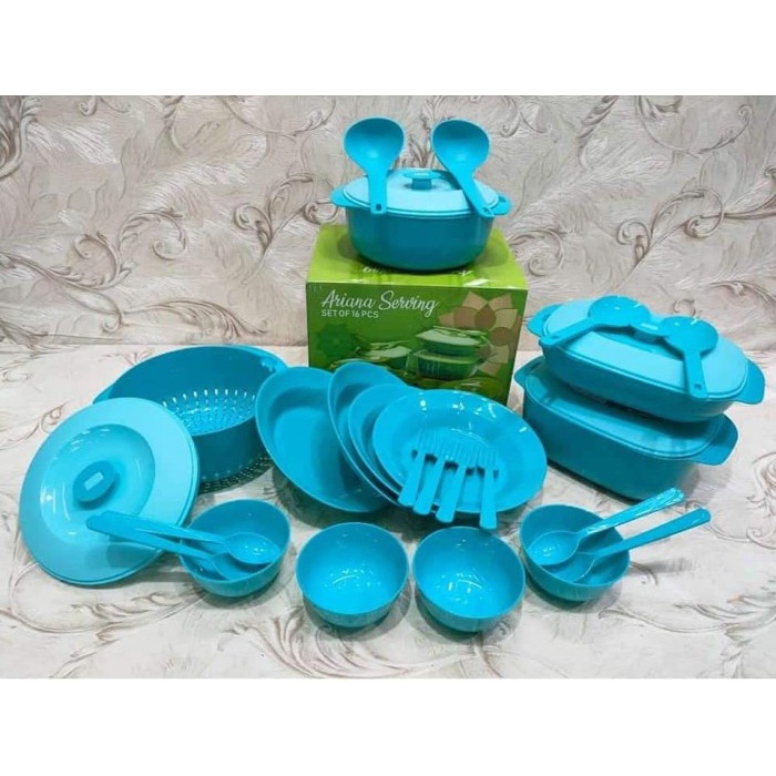 Saji Prasmanan - Ariana Serving Set 16Pcs / Prasmanan Wadah Saji Ariana Serving 16Pcs