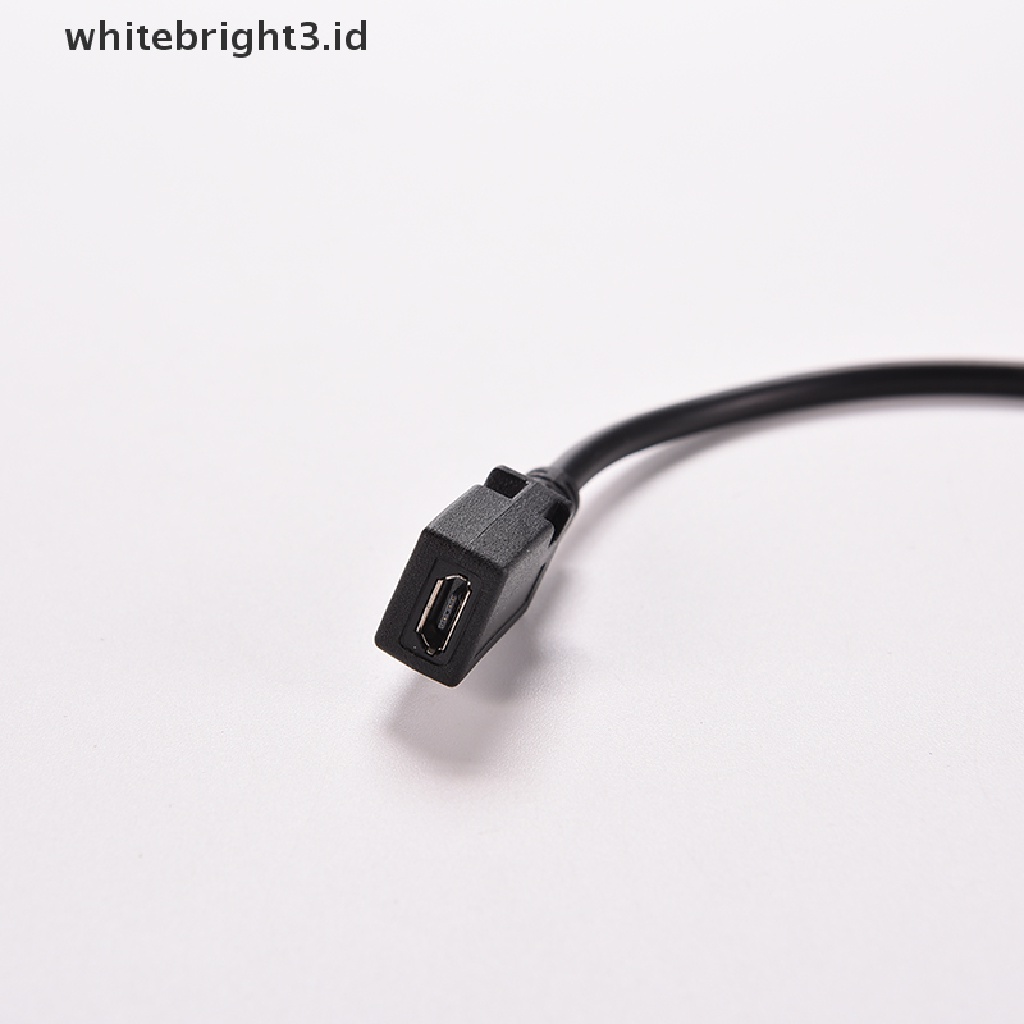 (whitebright3.id) Kabel Adapter Converter Micro USB B Male Female M / F