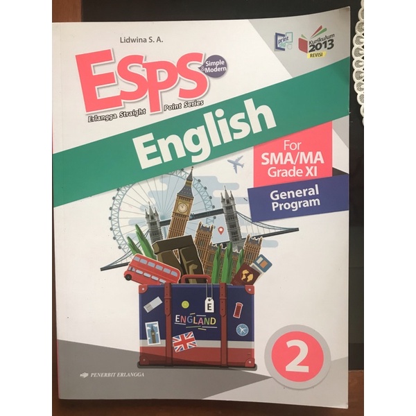 BUKU PAKET BAHASA INGGRIS ERLANGGA KELAS 11 KURIKULUM 1 REVISI