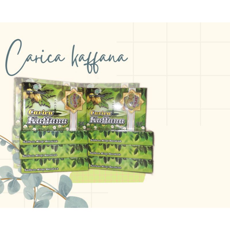 

carica kaffana kemasan box