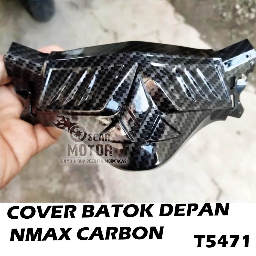 Headlight Underneath Cover Front Under Headlight Cover Carbon Yamaha Nmax T5471