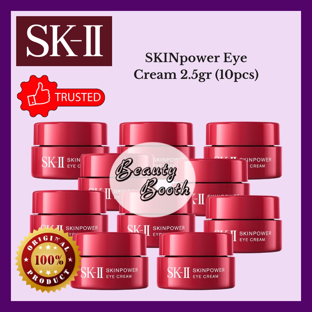 SK-II SK2 SKII Skinpower Eye Cream 2.5gr 10pcs Skin Power Eye