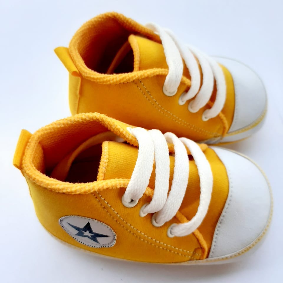 VINANDOZ PRL02 Sepatu bayi newborn prewalker motif tali umur 1 s/d 12 banyak warna