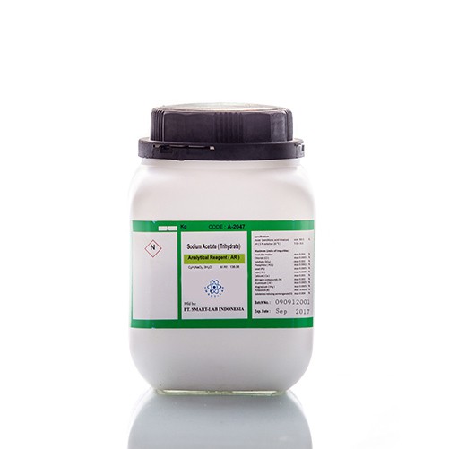 SODIUM ACETATE TRIHYDRATE 1KG SMART LAB BEST QUALITY