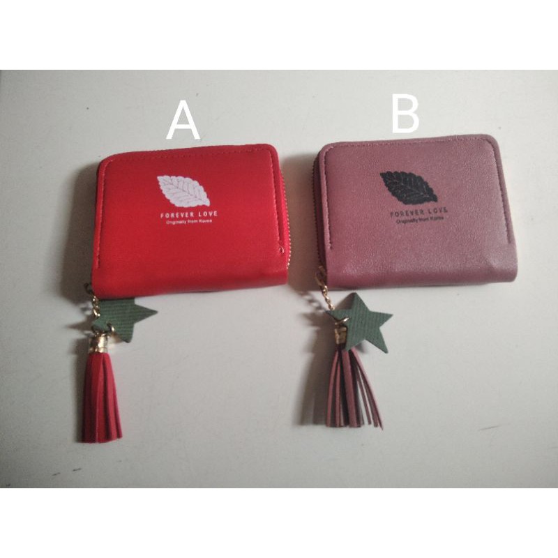 Dompet lipat pendek cewe Forever Love