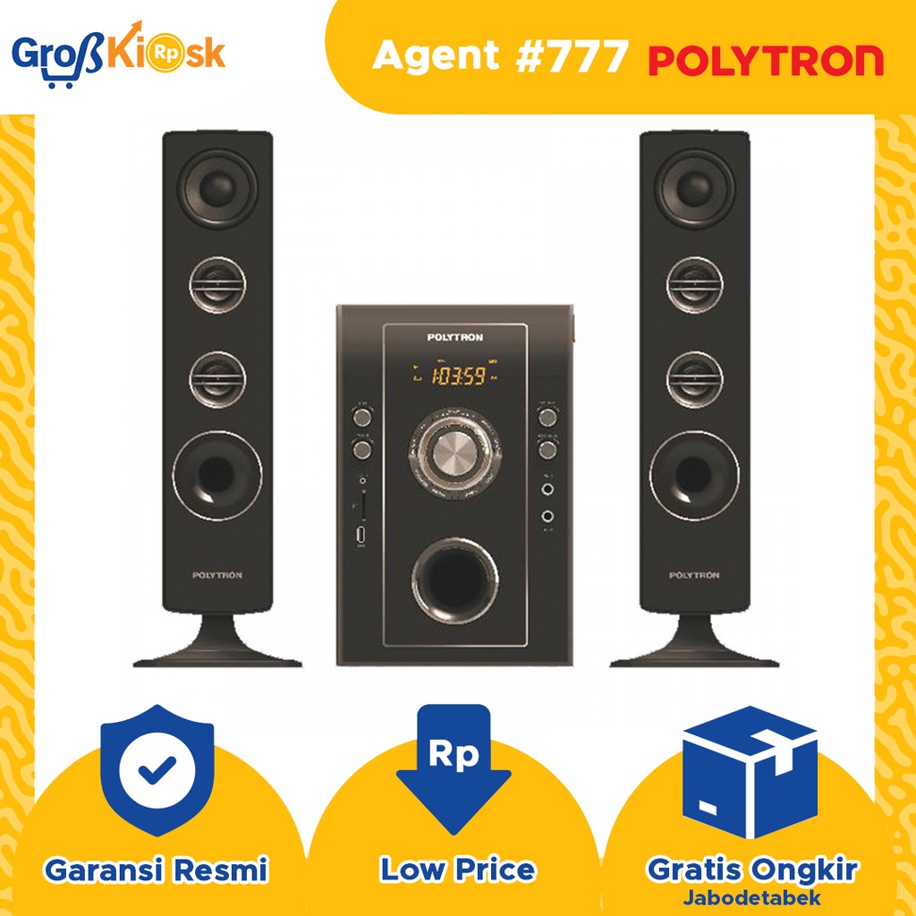 Speaker Bluetooth Multimedia Polytron PMA 9506/PMA-9506